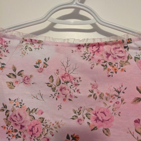 Long sleeve floral top - Picture 4 of 7